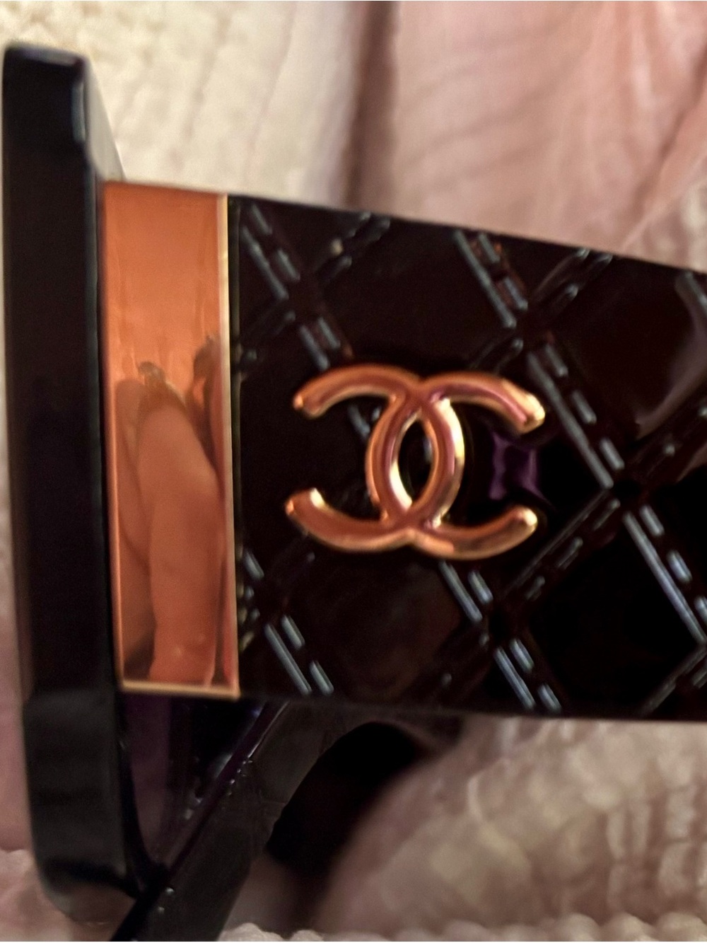Chanel Black Women's Sunglasses - Picture 4 of 10